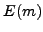 $\displaystyle E(m)$