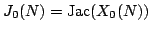 $ J_0(N)={\mathrm{Jac}}(X_0(N))$