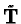$\tilde{\mathbf{T}}$