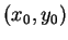 $ (x_0, y_0)$