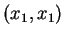 $ (x_1, x_1)$