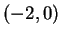 $ (-2,0)$