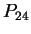 $\displaystyle P_{24}$