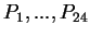 $ P_1,...,P_{24}$