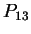 $\displaystyle P_{13}$