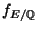 $ f_{E/\mathbb{Q}}$