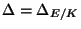 $ \Delta = \Delta_{E/K}$