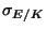 $ \sigma_{E/K}$