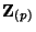 $ \mathbf{Z}_{(p)}$