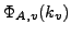 $ \Phi_{B, v}(k_v)$