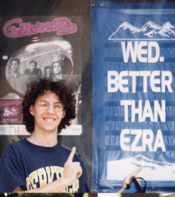 my roommate's name is ezra