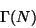 Gamma(N)