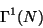 Gamma^1(N)